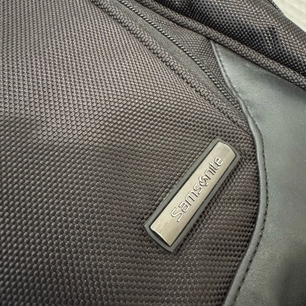 Samsonite Ballistic Check-Point Travel Friendly Laptop Black Backpack-Unisex